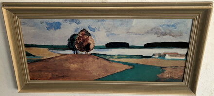 PODZIMNÍ KRAJINA - REPRODUKCE - NOVÁK VÁCLAV VOJTĚCH