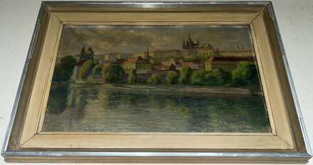 POHLED NA PRAŽSKÝ HRAD - ŠTROBL JOSEF