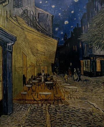 TERASA KAVÁRNA V NOCI - REPRODUKCE - VAN GOGH VINCENT WILLEM