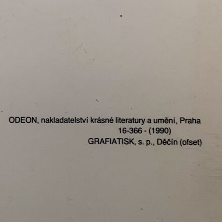 PANORAMA PRAHY - JOHAN LOTH - REPRODUKCE