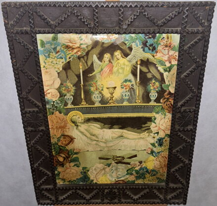 JEŽÍŠ KRISTUS V BOŽÍM HROBĚ - REPRODUKCE