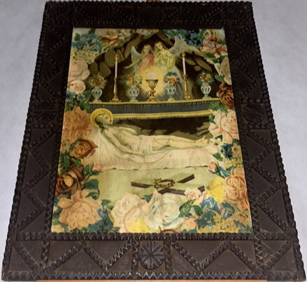 JEŽÍŠ KRISTUS V BOŽÍM HROBĚ - REPRODUKCE