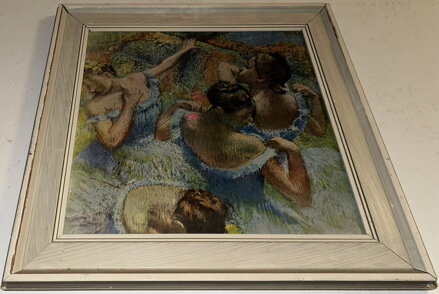 BLUE DANCERS - DEGAS EDGAR - REPRODUKCE