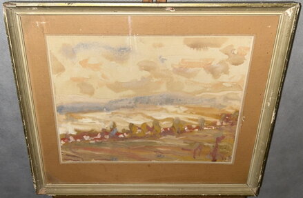 KRAJINA V MLZE - NEZNÁMÝ AUTOR