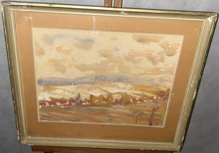 KRAJINA V MLZE - NEZNÁMÝ AUTOR