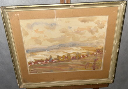 KRAJINA V MLZE - NEZNÁMÝ AUTOR