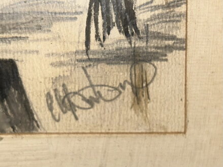 OPUŠTĚNÉ STAVENÍ UPROSTŘED LESA - SIGNOVÁN