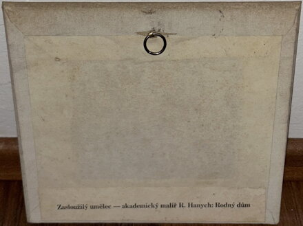 RODNÝ DŮM - REPRODUKCE - HANYCH RUDOLF