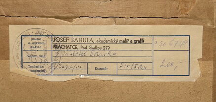 PÍSECKÉ BAROKO - SAHULA JOSEF