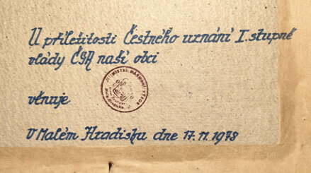 OBEC MALÉ HRADISKO - LUŇÁČEK JOSEF VÁCLAV