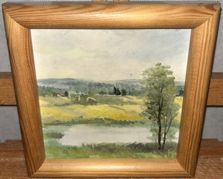 STROM U RYBNÍKA - NEZNÁMÝ AUTOR