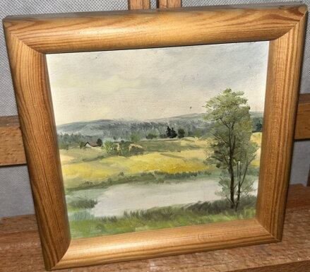 STROM U RYBNÍKA - NEZNÁMÝ AUTOR