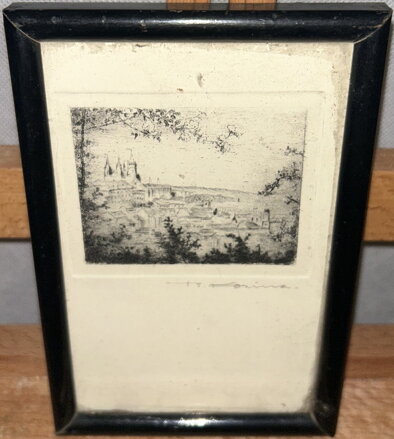 POHLED NA PRAHU - KOZINA KLIMEŠ BOHUMIL