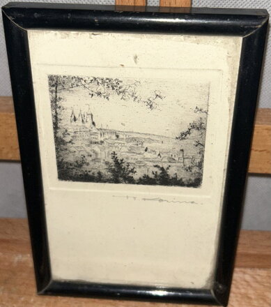 POHLED NA PRAHU - KOZINA KLIMEŠ BOHUMIL