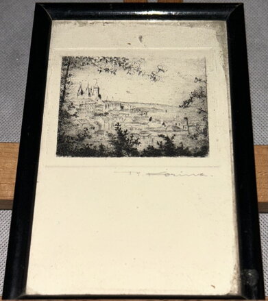 POHLED NA PRAHU - KOZINA KLIMEŠ BOHUMIL