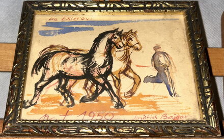 DVA KONĚ V POHYBU - BAJGAR JINDŘICH