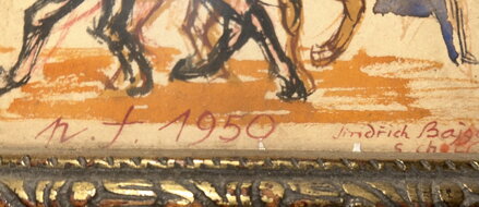 DVA KONĚ V POHYBU - BAJGAR JINDŘICH