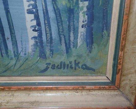 BŘÍZY U VODY - JEDLIČKA