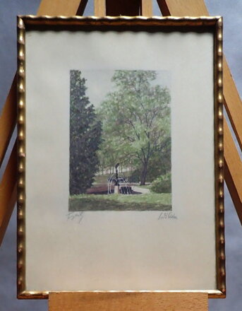 KAŠNA V PARKU - SIGNOVÁN