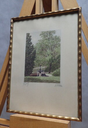 KAŠNA V PARKU - SIGNOVÁN