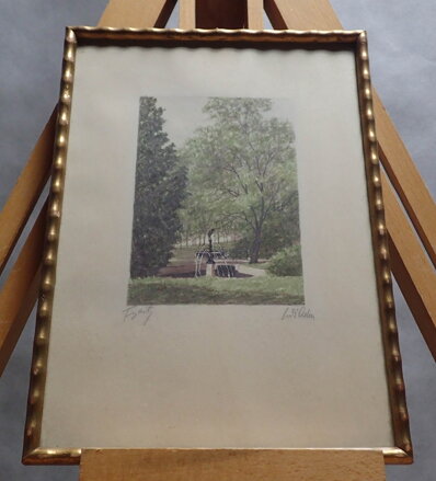 KAŠNA V PARKU - SIGNOVÁN