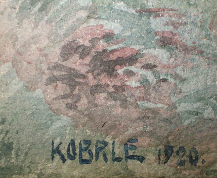 CESTA PROSLUNĚNÝM LESEM - KOBRLE KAREL