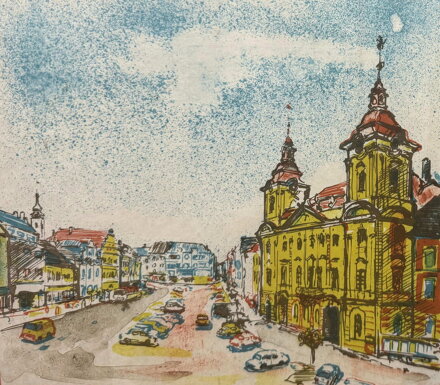 PÍSEK - PÍSECKÉ NÁMĚSTÍ - KOHOUT MILAN