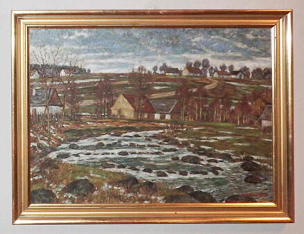 MALEBNÁ VESNIČKA - KOHOUTEK