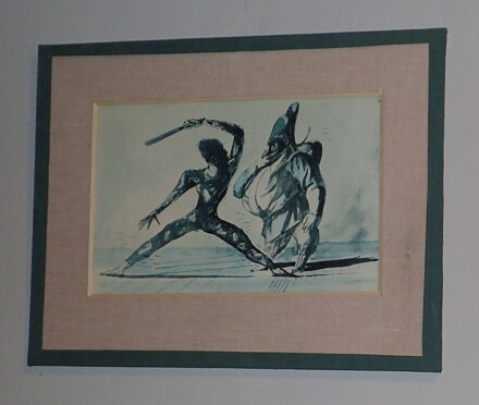 KOMPOZICE S NAPOLEONEM - REPRODUKCE - NEZNÁMÝ AUTOR