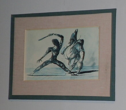 KOMPOZICE S NAPOLEONEM - REPRODUKCE - NEZNÁMÝ AUTOR