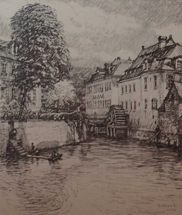 ČERTOVKA - REPRODUKCE - KOZÁK BOHUMÍR BOŽIMÍR FRANTIŠEK