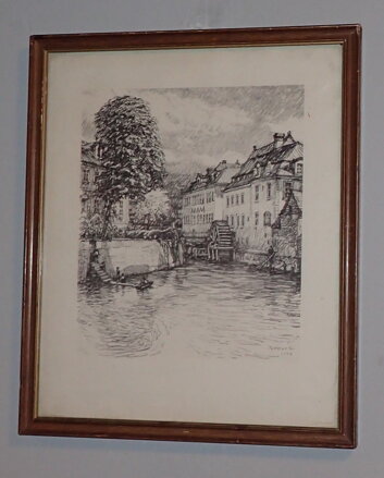 ČERTOVKA - REPRODUKCE - KOZÁK BOHUMÍR BOŽIMÍR FRANTIŠEK