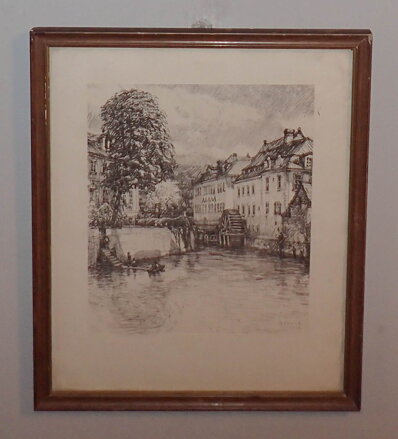 ČERTOVKA - REPRODUKCE - KOZÁK BOHUMÍR BOŽIMÍR FRANTIŠEK