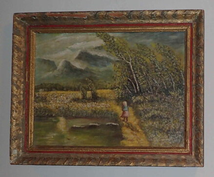 KRAJINA PŘED BOUŘÍ - NEZNÁMÝ AUTOR