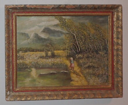 KRAJINA PŘED BOUŘÍ - NEZNÁMÝ AUTOR