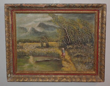 KRAJINA PŘED BOUŘÍ - NEZNÁMÝ AUTOR