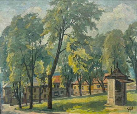 HAVLÍČKOVO NÁMĚSTÍ V KUTNÉ HOŘE - KRČIL JOSEF