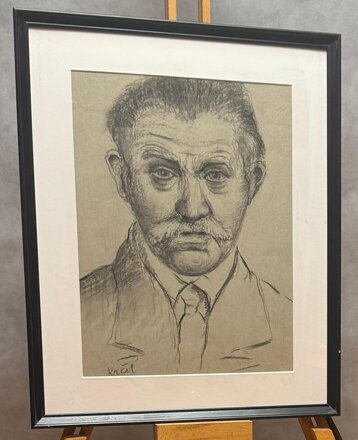 PORTRÉT MUŽE - KRČIL JOSEF