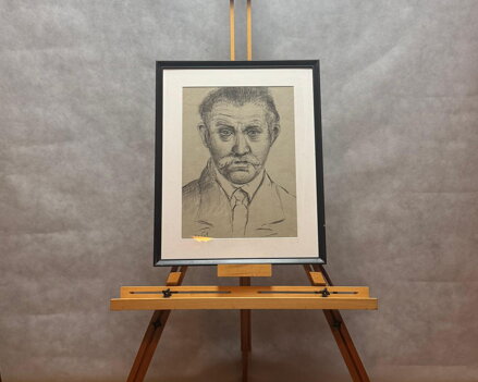 PORTRÉT MUŽE - KRČIL JOSEF