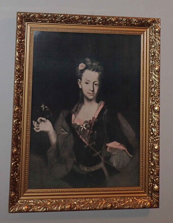 PODOBIZNA HEDVIKY FRANTIŠKY WUSSINOVÉ - REPRODUKCE - KUPECKÝ JAN