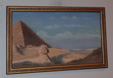 SFINGA A PYRAMIDA - KUPKA