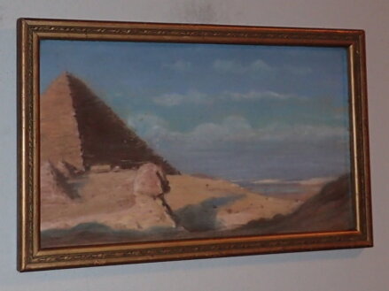 SFINGA A PYRAMIDA - KUPKA