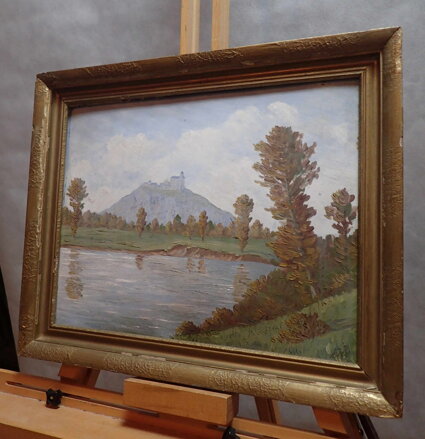 LABE POD KUNĚTICKOU HOROU - SIGNOVÁN LABE POD KUNĚTICKOU HOROU - SIGNOVÁN