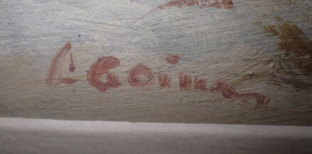 CESTA V ZIMNÍ KRAJINĚ - IMPRESE - LACINA BOHDAN