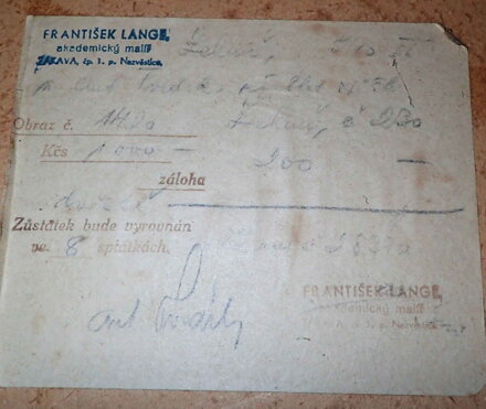 STROMY U VODY - LANGE FRANTIŠEK