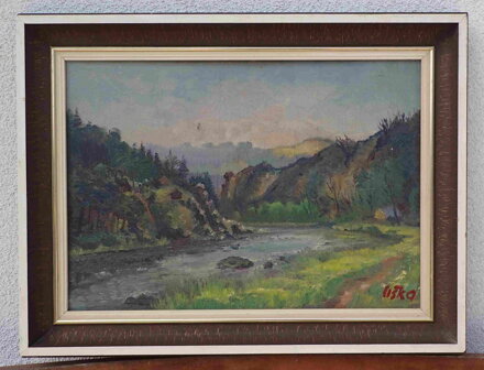 ŘEKA V ÚDOLÍ - LIŠKA KAREL