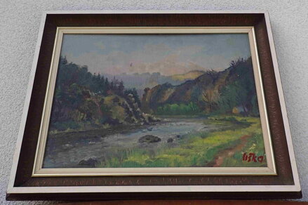 ŘEKA V ÚDOLÍ - LIŠKA KAREL