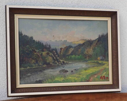 ŘEKA V ÚDOLÍ - LIŠKA KAREL