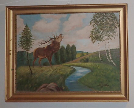 JELEN V ŘÍJI - LOSSER