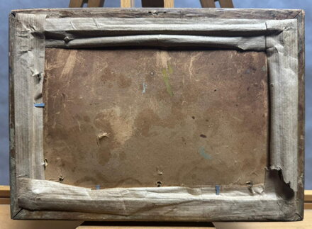 LUČNÍ KYTICE VE VÁZE - NEZNÁMÝ AUTOR